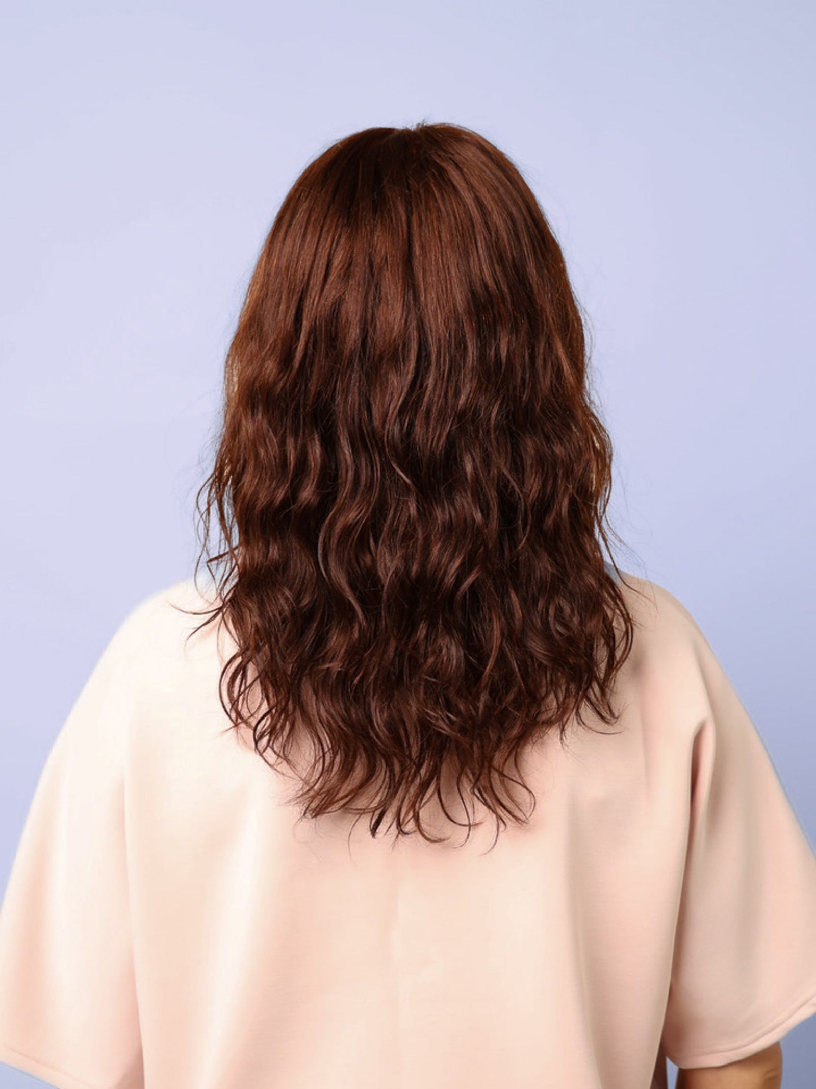 Lumoava 35 cm vuokraperuukki