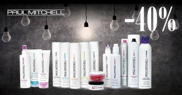 Tarjoukset - Paul Mitchell tuotteet marraskuun ajan -40% - Ihanathiukset.fi